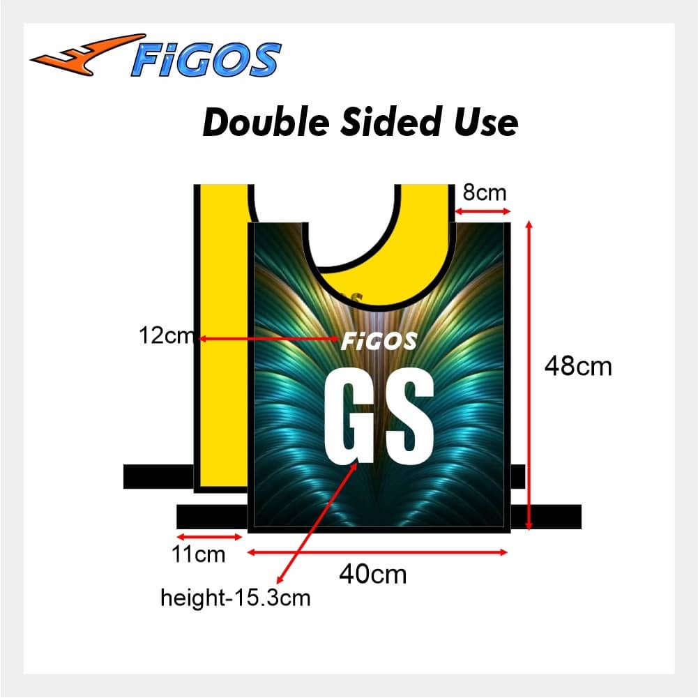 Figos Double Sided Bib for Netball